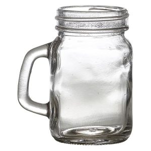 Genware Glass Mini Mason Jar 13cl/4.3oz QTY:12