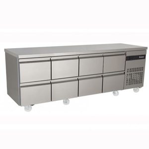 8 Drawer 1/1 Gastronorm Counter 583L