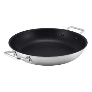 Non Stick Teflon Aluminium Paella Pan 35cm