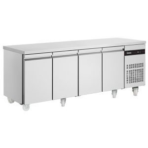 4 Door Slimline 600mm Depth Counter 479L