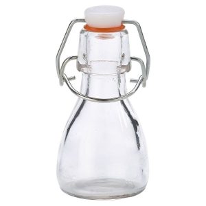 Genware Glass Swing Bottle 7.5cl / 2.6oz QTY:24