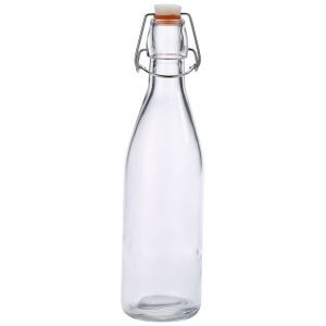 Genware Glass Swing Bottle 0.5L / 17.5oz QTY:12