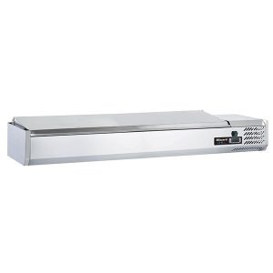 Blizzard 1/3 Gastronorm Prep Top with Hinged Lid 2000mm(W)