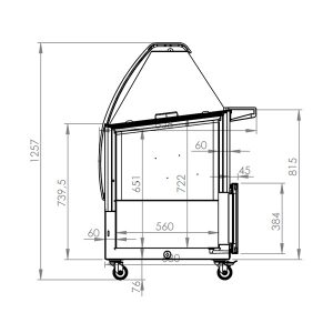 Venus Ice Cream Display 354L