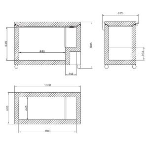 Low Temp -25/-45C Chest Freezer 296L