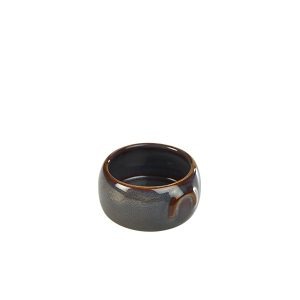 Terra Stoneware Rustic Blue Butter Pot 9cl/3oz QTY:12