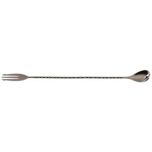 Metal Fork End Bar Spoon 32cm