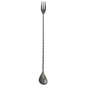 Vintage Fork End Bar Spoon 32cm