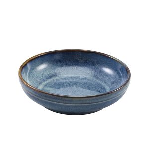 Terra Porcelain Aqua Blue Coupe Bowl 20cm QTY:6