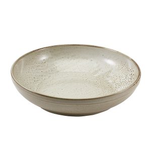 Terra Porcelain Grey Coupe Bowl 27.5cm QTY:6