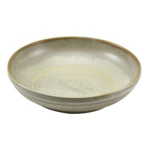 Terra Porcelain Matt Grey Coupe Bowl 27.5cm QTY:6
