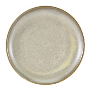 Terra Porcelain Matt Grey Coupe Plate 24cm QTY:6