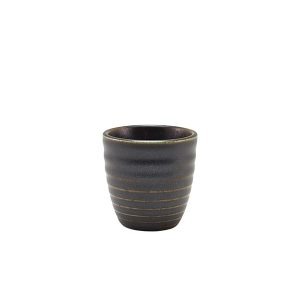 Terra Porcelain Black Dip Pot 8.5cl/3oz QTY:12