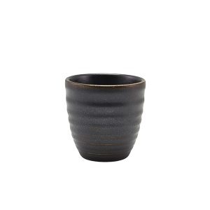 Terra Porcelain Black Dip Pot 16cl/5.6oz QTY:12