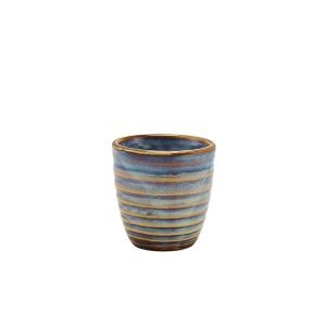 Terra Porcelain Aqua Blue Dip Pot 8.5cl/3oz QTY:12