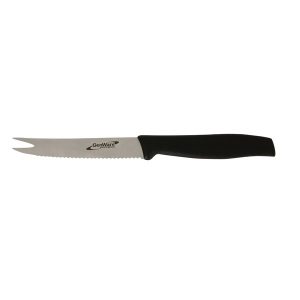 Genware 4″ Bar Knife (Serrated) W/ Fork End