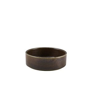 Terra Porcelain Black Presentation Bowl 13cm QTY:6