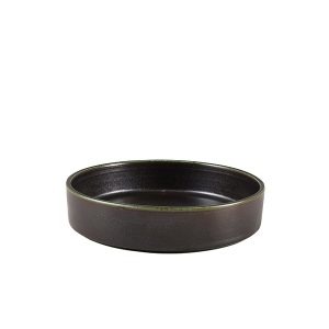 Terra Porcelain Black Presentation Bowl 18cm QTY:6