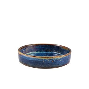 Terra Porcelain Aqua Blue Presentation Bowl 18cm QTY:6
