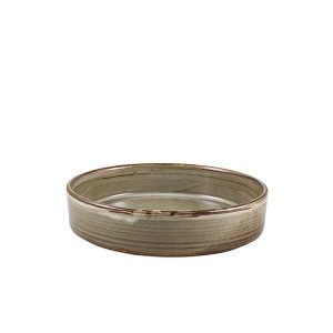 Terra Porcelain Grey Presentation Bowl 18cm QTY:6