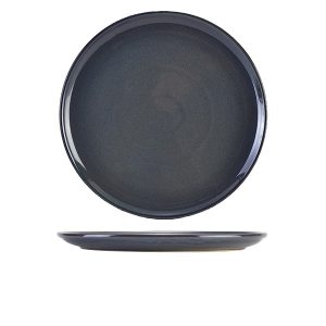 Terra Stoneware Rustic Blue Pizza Plate 33.5cm QTY:6