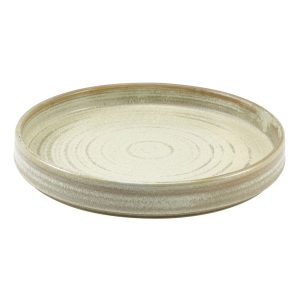 Terra Porcelain Matt Grey Presentation Plate 20.5cm QTY:6