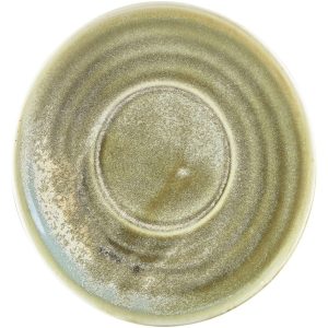 Terra Porcelain Matt Grey Saucer 14.5cm QTY:6