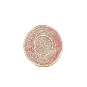 Terra Porcelain Rose Saucer 14.5cm QTY:6