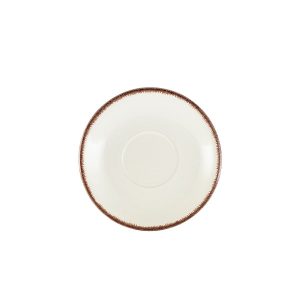Terra Stoneware Sereno Brown Saucer 15cm QTY:6