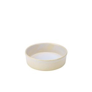 Terra Stoneware Rustic White Tapas Dish 14.5cm QTY: 12
