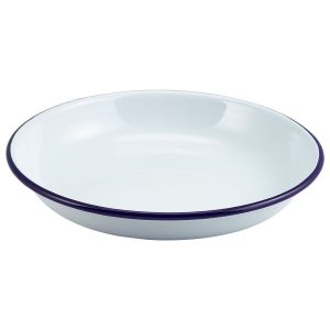 Enamel Rice/Pasta Plate 20cm QTY: 1