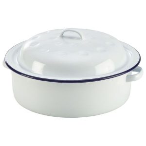 Enamel Roaster 20cm Dia QTY: 1