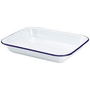 Enamel Baking Tray 31 x 25 x 5cm QTY: 1