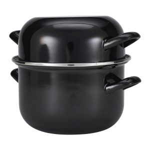 Mussel Pot Enamel 18cm (Dia) QTY: 1