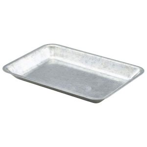 Galvanised Steel Tray 20x14x2cm QTY: 1