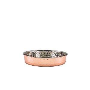 GenWare Hammered Copper Plated Presentation Plate 15cm QTY: 1