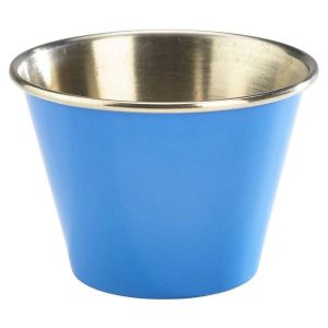 GenWare Blue Stainless Steel Ramekin 71ml/2.5oz QTY:24