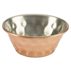 GenWare Copper Plated Hammered Ramekin 43ml/1.5oz QTY:24