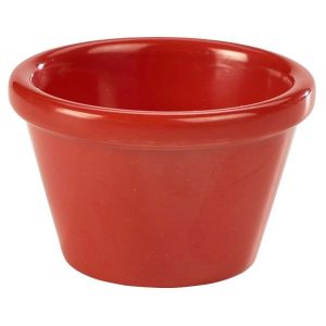 Ramekin 1.5oz Smooth Red QTY:24