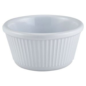 Ramekin 4oz Fluted White QTY:24