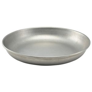 Vintage Steel Coupe Plate 24cm QTY: 1