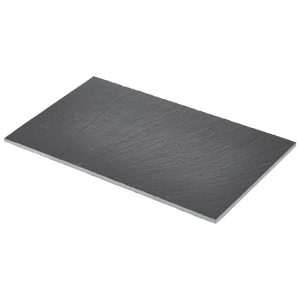 Genware Slate Platter 26.5x16cm GN 1/4 QTY:6