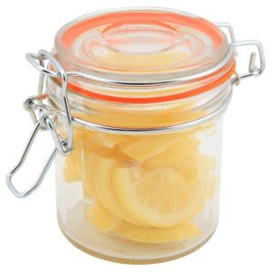 Genware Glass Terrine Jar 350ml 9.5 x 9cm QTY:12