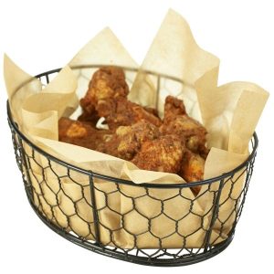 Black Wire Basket 24X18X8.5cm QTY:6
