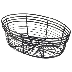 Wire Basket, Oval 25.5 x 16 x 8cm QTY:6