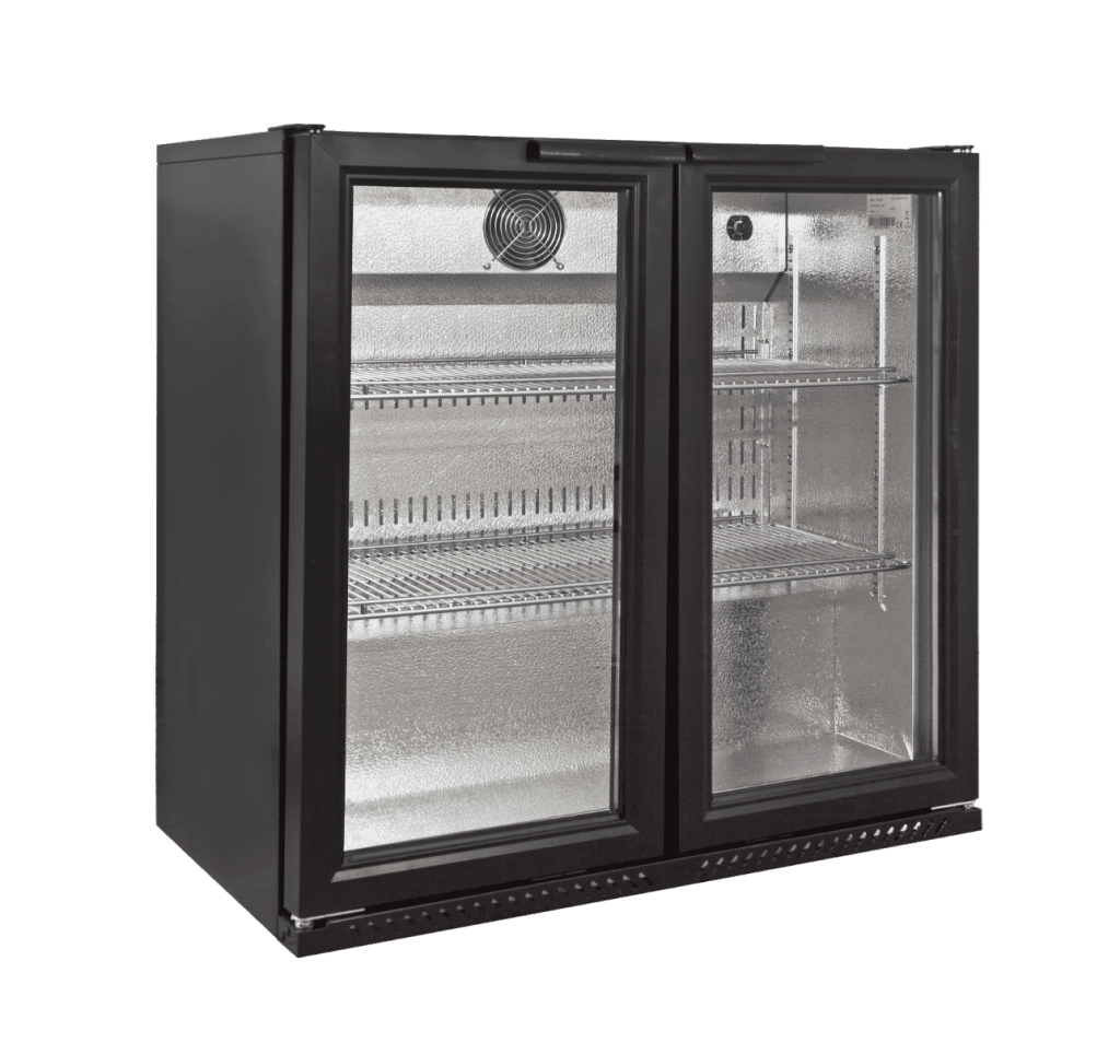 Sterling Pro BBS220HINGED Hinged Double Door Bottle Cooler