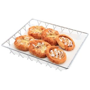 Chrome Display Basket 35X30X5cm