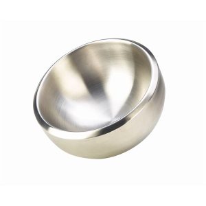 Stainless Steel Double Walled Dual Angle Bowl