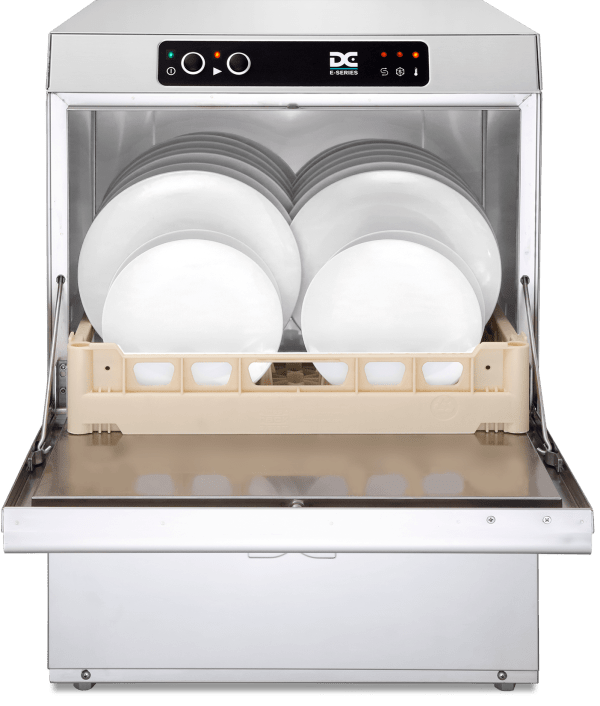 DC Economy Range ED50D Dishwasher with Drain Pump  500mm Rack 18 Plates