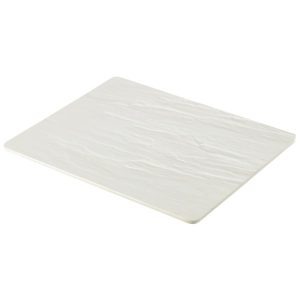 White Slate Melamine Platter GN 1/2 32.5×26.5cm